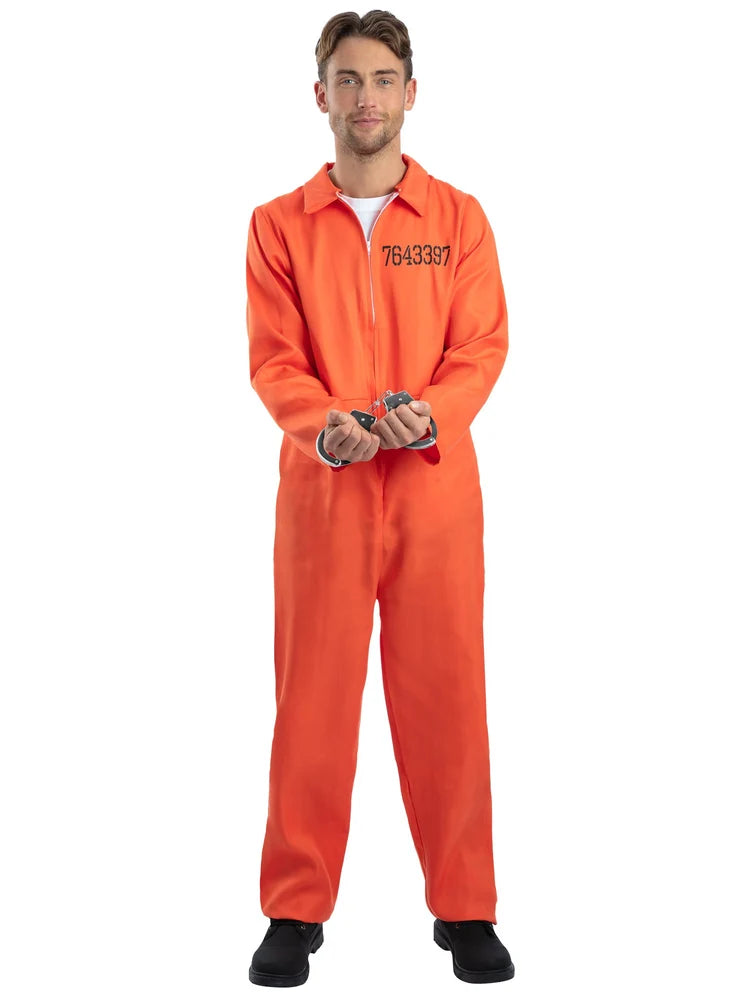 Escaped Prisoner Costume, Orange
