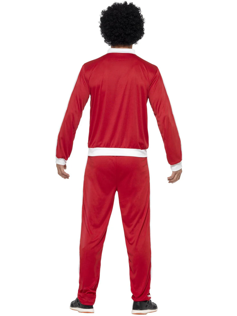 Scouser Tracksuit, Red and White with Jacket and Trousers