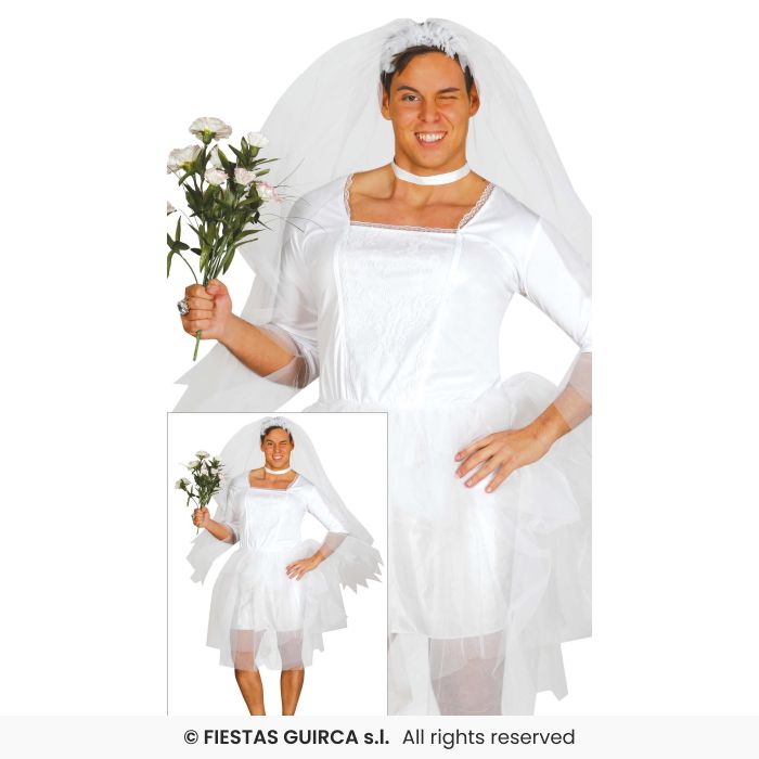 Male Bride & Veil