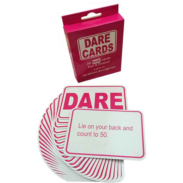 Dare Cards in Pink
