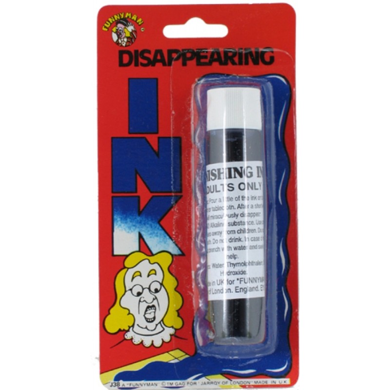 Disappearing Iink