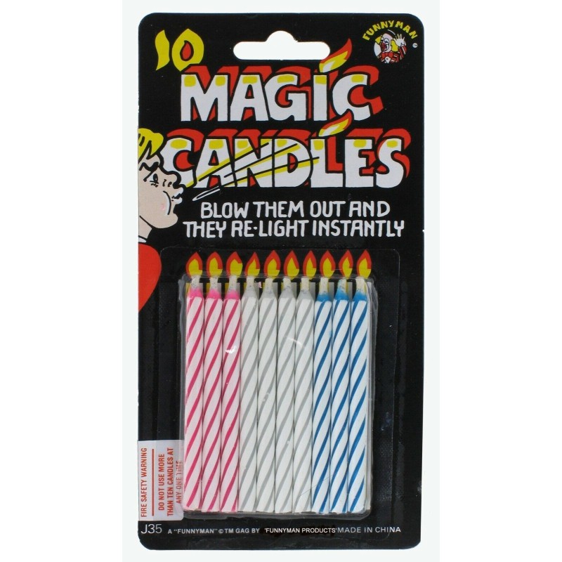 Magic Candles (10 + Holders)
