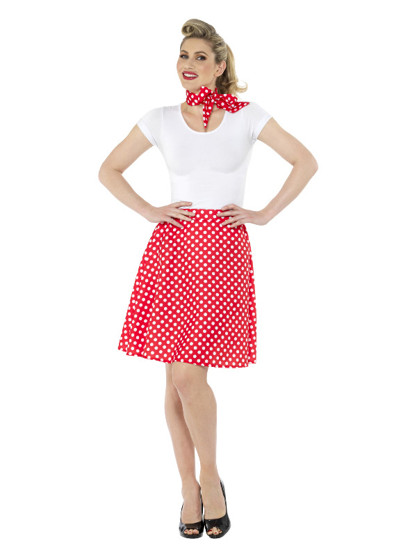 Polka dot hotsell skirt 50s