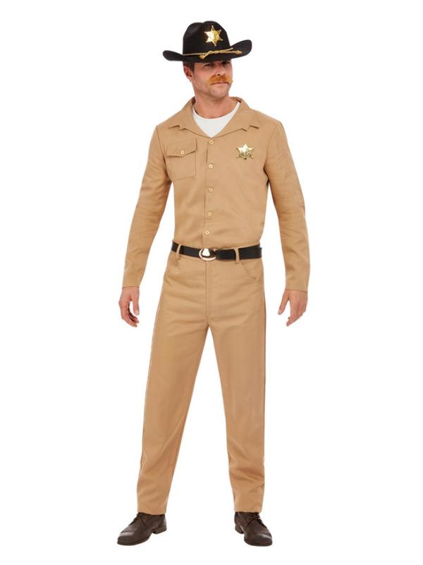 80s Sheriff Costume Beige 80s Sheriff Costume Beige