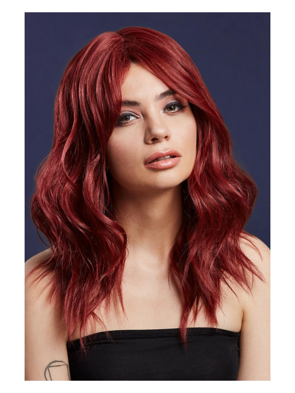 Fever Ashley Wig Two Toned Blend Ruby Red Fever Ashley Wig Two Toned Blend Ruby Red